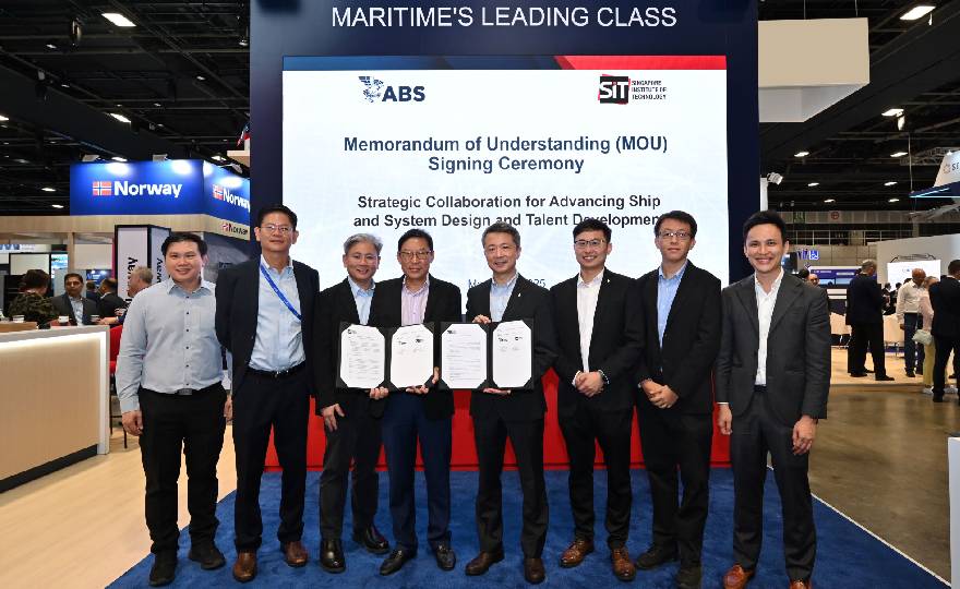 ABS and the Singapore Institute of Technology Sign Strategic Agreement to Explore Innovation in Applied Research and Talent Development